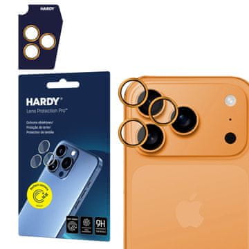 3MK Apple iPhone 17 Pro / 17 Pro Max - zaščita leč Hardy Pro, oranžna