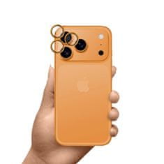 3MK Apple iPhone 17 Pro / 17 Pro Max - zaščita leč Hardy Pro, oranžna