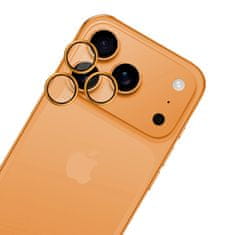 3MK Apple iPhone 17 Pro / 17 Pro Max - zaščita leč Hardy Pro, oranžna
