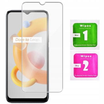 shumee Kaljeno steklo za Realme C11 2021 / C20, zaščitno steklo 2.5D, 9H