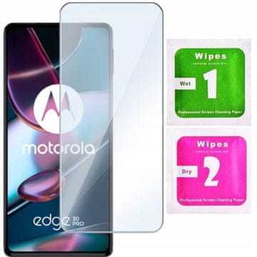 shumee Kaljeno steklo za Motorola edge 30 PRO - Zaščitno steklo 2.5D, 9H