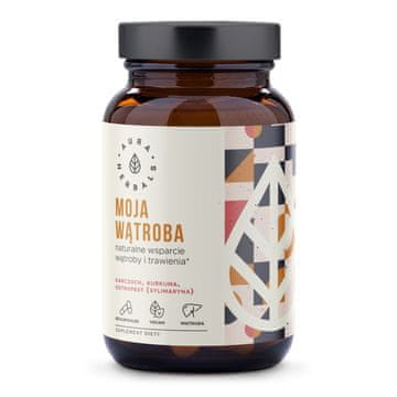 Aura Herbals Aura Herbals Moja jetra Artičoka Kurkuma Pegasti badelj 60 kapsul