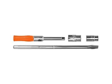 shumee Križni ključ za kolesa z nastavljivim ročajem, 1/2" (17/19/21/23 mm), Teger