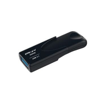 PNY PNY Attache 4 256 GB USB 3.2 Gen 1 (3.1 Gen 1) črne barve, FD256ATT431KK-EF