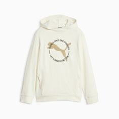 Puma Fantovska jopa s kapuco Puma better sportswear TR bež 67638499 velikost 128
