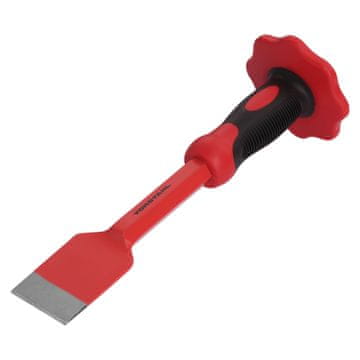 shumee Široko ploščato dleto z gumijastim pokrovom iz CrV jekla 57x225 mm Vorstahl