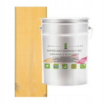 shumee Impregnacija lesa z voskom in silikonom, bor, hidrofobna, 2 v 1, 10 l, D010