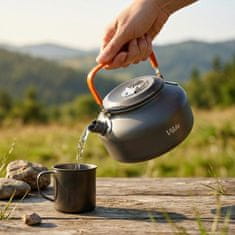 Artemis Turistični grelnik vode za kampiranje, piknik, šotor, bivak, majhen, 700 ml