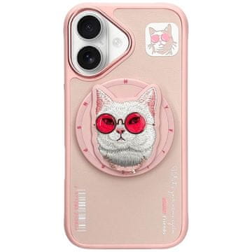 1 to 3 OVITEK NIMMY ZA OČALA COOL CAT ZA IPHONE 16 ZA MAGSAFE OVITEK Z VISOKO