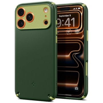 Spigen Ovitek Spigen Nano Pop Hybrid Mag MagSafe za iPhone 17 Pro Max zelene barve