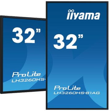 iiyama iiyama LH3260HS-B1AG 31,5-palčni LED Wi-Fi Android 11 digitalni zaslon FHD