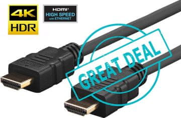 Vivolink Vivolink PROHDMIHD1-bulk HDMI kabel 1 m HDMI tip A (standardni) črne barve