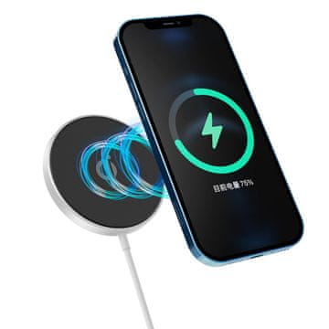 eSTUFF ES638100 Hitri brezžični polnilnik za pametne telefone iz aluminija