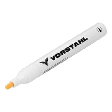shumee Beli oljni marker 140x17mm na jeklu, lesu, steklu, plastiki 1 kos Vorstahl
