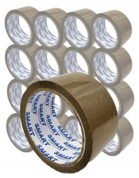 shumee Strong Smart lepilni trak, rjav, širina 48 mm, dolžina 60 m, 12 kosov x 12