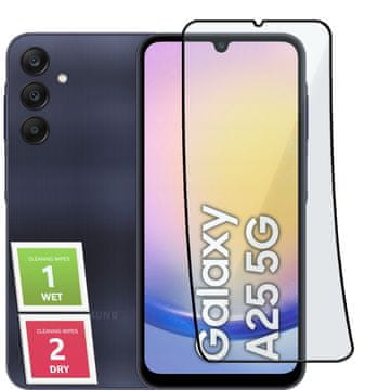 shumee Keramično hibridno steklo za Samsung Galaxy A24 4G A25 5G celozaslonski 9D