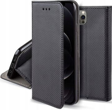 shumee Ovitek za iPhone 12 / 12 PRO z magnetom, pametni ovitek za knjigo + steklo