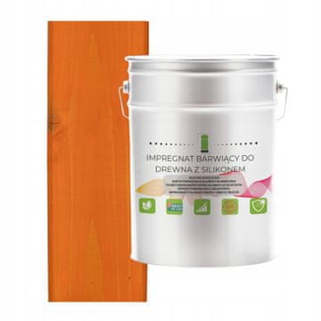 shumee Impregnacija lesa z voskom in silikonom, oranžna, hidrofobna, 2,5 l, D140