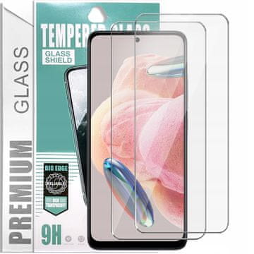 shumee 2x PremiumGlass kaljeno steklo 9H za Xiaomi Redmi Note 12 4G / note 12 5G