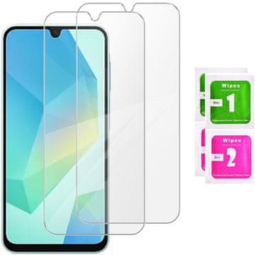 shumee 2x kaljeno steklo za Samsung Galaxy A16/A16 5G - zaščitno steklo 2.5D, 9H
