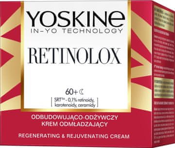 DAX Yoskine Retinolox regeneracijska in hranilna pomlajevalna nočna krema 60+