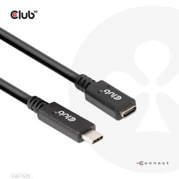 Club 3D CLUB3D CAC-1529 USB kabel USB 3.2 Gen 1 (3.1 Gen 1) 2 m USB C črne barve