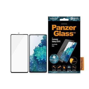 PanzerGlass Kaljeno steklo za Samsung Galaxy S20 FE PanzerGlass Antibakterijsko črno