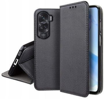 shumee Ovitek za Honor 90 Lite 5G pametni magnetni ovitek z zapiranjem + steklo