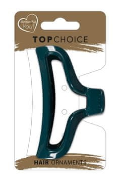 TOP CHOICE TOP izbira Sponka za lase - sijoča pentlja (28359) 1 kos - mešanica barv