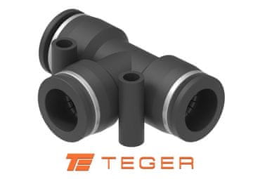 shumee Tekalan vtični T-kos (tip T) 12 mm teger, (naprodaj v pakiranjih po 10)