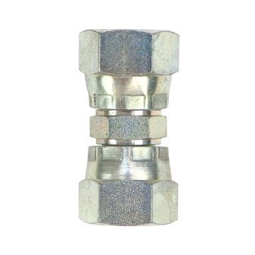 shumee Priključek - hidravlična sklopka - ravna ženska AA M18x1,5 z 2 maticama