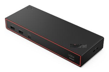 Lenovo Lenovo ThinkPad USB4 Smart Dock 5500 žična priklopna postaja črne barve