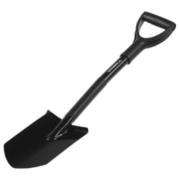 shumee Lopata s kovinskim ročajem Kratka lopata za avto Survival 75cm Vorstahl