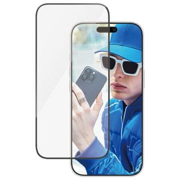 PanzerGlass Kaljeno steklo za iPhone 16 Pro PanzerGlass - Ultra-Wide Fit 9H zaščita