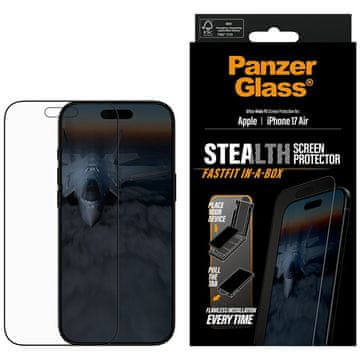 PanzerGlass Kaljeno steklo PanzerGlass Stealth Ultra-Wide Fit Fastfit za iPhone Air