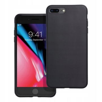 shumee Ovitek za iPhone 7 Plus / 8 Plus mat tanek mat ovitek + zaščitno steklo
