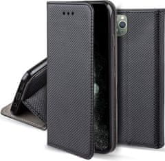 shumee Ovitek za iPhone Apple 11 Pro, pametna knjiga z magnetom, črna + steklo