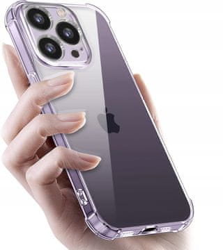 shumee Ovitek za iPhone 14 PRO, odporen proti udarcem, z oklepnim zadnjim pokrovom + 9H steklom