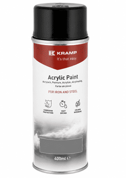 Kramp Barva primerna za stroje Massey Ferguson, srebrno siva kovinska 400 ml