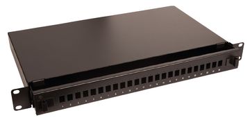 shumee Lanview 19" 1U optična plošča 24 vrat za SC simplex/LC duplex konektorje, LVO231544