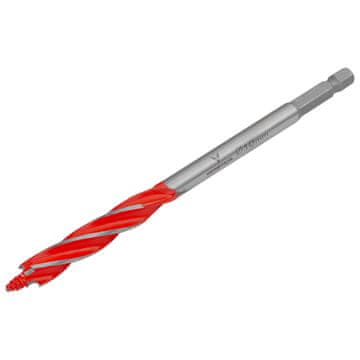 shumee Štirirezni sveder za les s šestkotnim vpenjalom 1/4” > 24 mm x 165 mm < Vorstahl