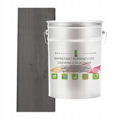 shumee Impregnacija lesa z voskom in silikonom, antracit, hidrofobna, 2 v 1, 5 l, RAL 7016