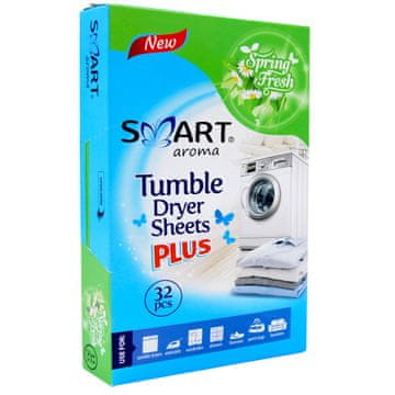 shumee Dišeči robčki Smart Aroma za avtomatske sušilnike - Spring Fresh, 1 paket, 32 kosov