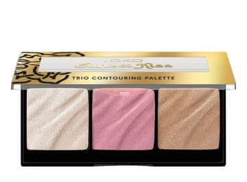 Joko Joko Sunset Kiss paleta za konturiranje - rdečilo za lica, osvetljevalec in bronzer