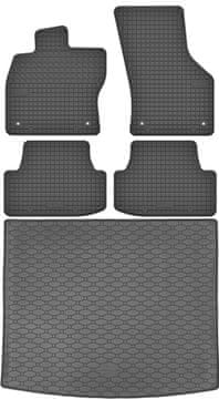 Škoda Karoq Crossover letnik 2017 SET - gumijasti tepihi + tepih za prtljažnik