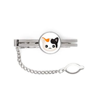 Japonski bobtail - eleganten kovinski obesek za ključe kot darilo podjetja