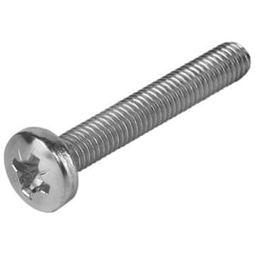 shumee Vijak, cilindrična glava, metrični navoj, DIN 7985, pakiranje 4 kosov, M6x50mm, Vorstahl