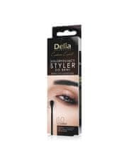 DELIA Delia Cosmetics barva za obrvi Eyebrow Expert, oblikovalnik obrvi 1.0, črna, 11 ml