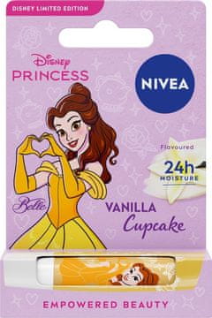 Nivea Nivea Disney Princess hranilna šminka Vanilla Cupcake Belle - omejena izdaja 4,8 g