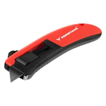 shumee Varnostni ročni nož, trapezoidno rezilo iz jekla SK4, Vorstahl, 59 x 19 x 0,61 mm